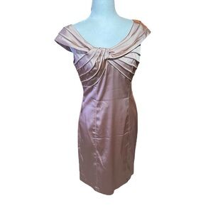 JONES NEW YORK blush pink twist dress Size 8